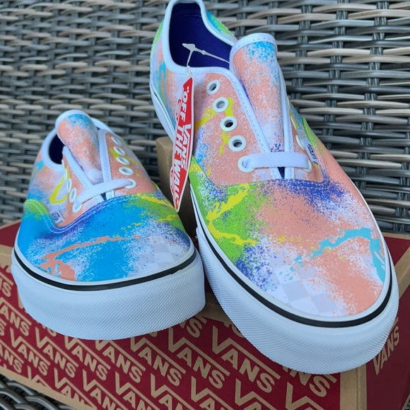 Vans Authentic Retro Mart Multi/True White MENS - Picture 9 of 16